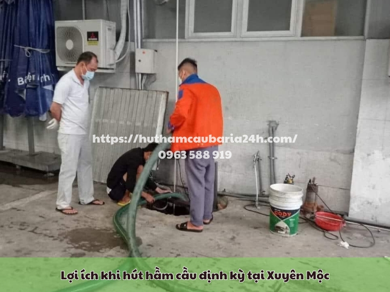 loi ich khi hut ham cau dinh ky tai xuyen moc
