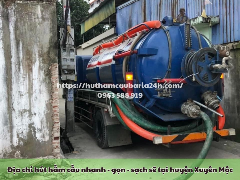 dia chi hut ham cau nhanh gon sach se tai huyen xuyen moc