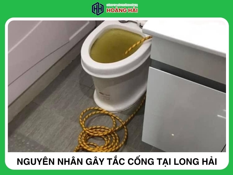  nguyên nhân gây tắc cống tại Long Hải