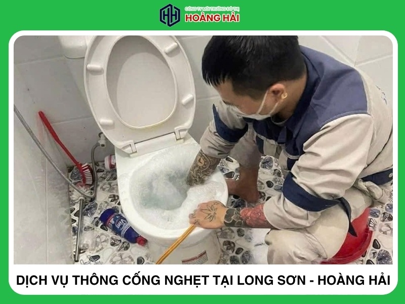 Vì sao nên sử dụng dịch vụ thông cống nghẹt tại Long Sơn của Hoàng Hải?