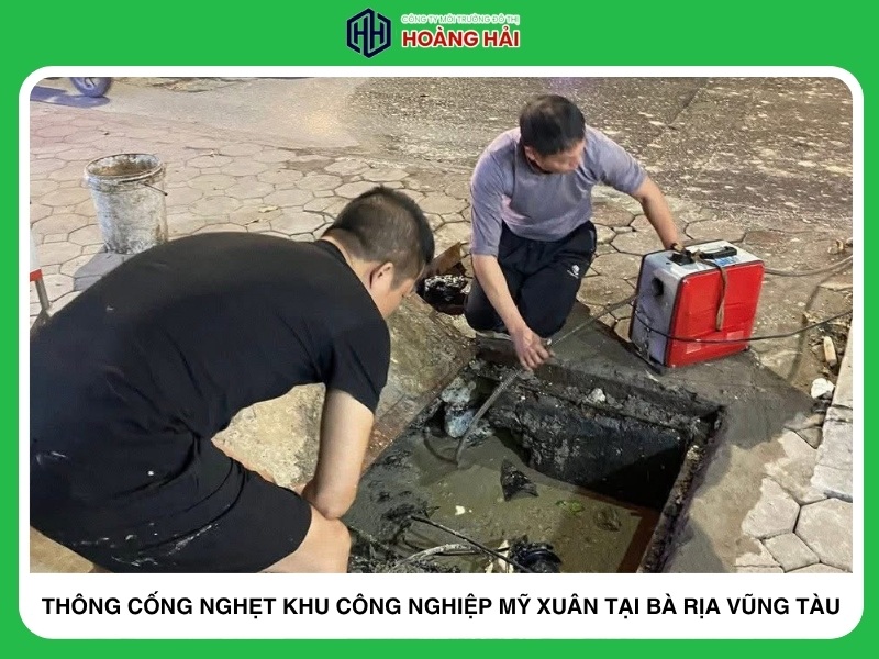 thông cống nghẹt khu công nghiệp mỹ xuân tại Bà Rịa Vũng Tàu