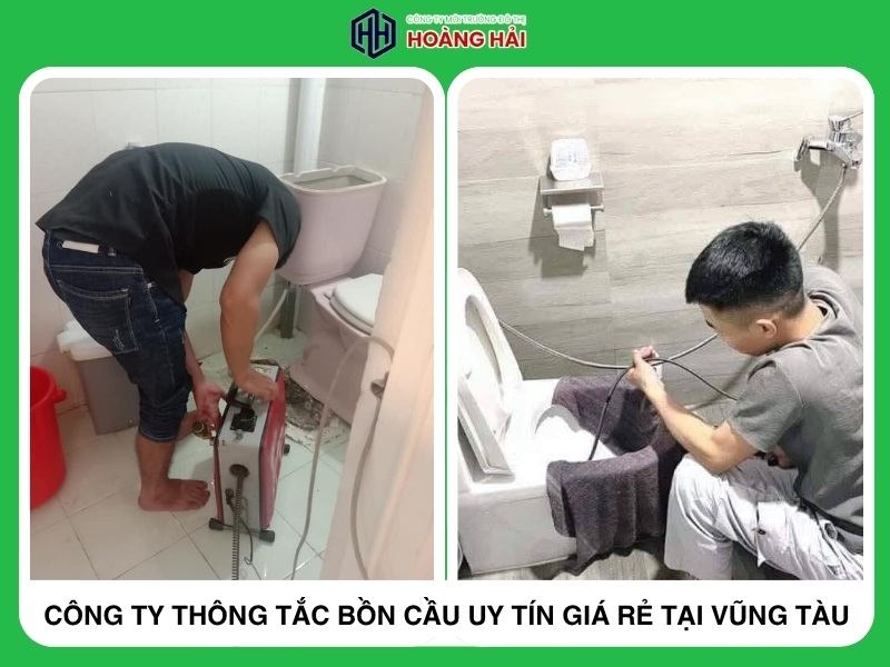 Công ty thông tắc bồn cầu uy tín giá rẻ tại Vũng Tàu