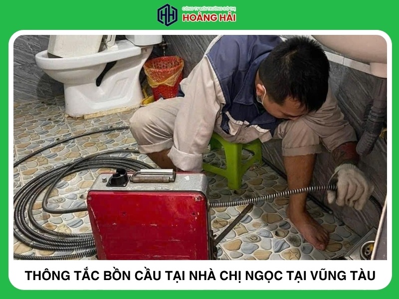 thông tắc bồn cầu tại Nhà chị ngọc tại Vũng Tàu
