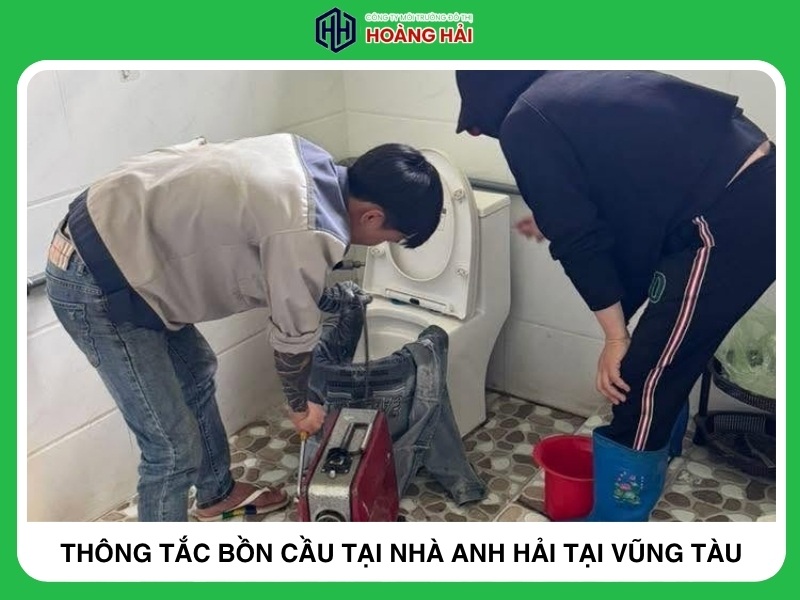 thông tắc bồn cầu tại Nhà anh hải tại Vũng Tàu